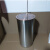 台面不锈钢垃圾桶嵌入式圆形连体桶厨房悬挂清洁桶洗手间装饰摇盖 NZ-170桶+盖子