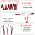 国标RVB红黑双并线2X0.3/0.5/0.75/1/1.5平方软线LED灯监控电源线 国标无氧铜软线2X0.5平方-200米