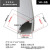 塑料线槽 三角明装PVC线槽阴角直角墙角扇形隐藏电隐形阻燃塑料 H30黑色 1米一根