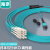 海奈 12芯MPO-LC光纤跳线母头B极性兼容MTP低损 5米 OM4万兆多模跳纤 40G/100G光模块集束 HN-M/L-1205-OM4