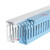 PVC线槽阻燃明装配电箱配电柜走线槽灰白色灰蓝色开口U型工业理线槽 灰蓝色（高宽） 3025