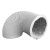 加厚PVC浴霸复合铝箔软管排风管新风伸缩换气扇排气管110 160 内直径500mm6米有现货收藏送