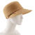 玖熙（Nine West）女式多色软帽太阳帽遮阳帽高顶设计海边度假街拍时尚配件 Ivory Combo os