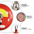 悬挂式七氟丙烷灭火器4KG洁净气体机房专用XQQW4/1.6 七氟丙烷悬挂10kg 碳钢 1A