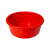 沸耐笙 FNS-33681 红盆加厚塑料物料清洗盆 34cm直径 1个