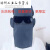 山头林村帆布面罩电焊工面罩护脸电焊眼镜头戴式二保焊焊工护脸 1个蓝普通款帆布面罩+1灰眼镜