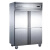 贝诺Belnor 四门冰柜商用不锈钢大容量冷冻冷藏柜  立式商用冷柜 厨房展示柜 平台雪柜 冰箱 KD0.5L2W（非成交价）