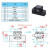 丝杠支座组件C-BSW/BSWE BUN5 6 8 10 12 15 20 25固定侧方型国产 C-BSW 10