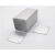 正方形铝合金外壳铝型材盒子铝盒长方形壳体氧化开孔丝印打标打样 25*25*长80黑色