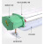 TOWOHO NDL12122 led防爆灯荧光灯隔爆型 车间厂房仓库专用防爆防潮日光灯1.2米 单管防爆灯配22W飞灯管