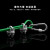 绿皮镀锌铁钢丝绳透明包塑带皮绿皮晾衣绳细软皮钢绞线包胶涂塑 绿皮-2.5mm 10m