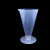 庄太太 塑料三角量杯 刻度量杯透明杯容量杯实验室耗材【1000ml/1个】ZTT1229
