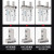 MHZ2气动手指气缸MHZL2平行夹爪HFZ-10D16D20D25D32D40 日本密封MHZ2标准型双作用气缸-