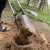 定制锰钢对锹铲夹锹掏土挖坑打洞洛阳铲挖电线杆挖树坑挖桩掏桩芯 3米2件套平铲洞锹