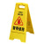 清扫中小心地滑提示牌地面湿滑警示牌正在维修请勿泊车A字告示牌 小心地滑 特厚600g