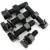 金佩奇 黑8.8级外六角螺栓螺母弹垫平垫套装 M12*90 一套价 高强度螺丝钉螺大全
