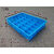 加厚塑料箱分格周转箱多格分类盒工具箱30格40格熟胶盒零件螺丝筐 35格外径57x38x8cm 蓝色加厚