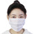LISM无尘车间口罩口罩白色单双层透气绑带式可水洗面罩 开口绑带(白色) 10只