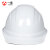 一盾免费印字 国标加厚安全帽工地男领导透气建筑工程监理头盔定制LOGO 白色 L003豪华透气型
