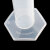 RICH LAB BRAND塑料量筒50/100/250/500/2000ml进口PP普兰德刻度量杯 蚀刻刻度 1000ml BR35062
