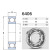 定制适用轴承64036404高速6405高温64066407 6408 6409 ZZ CM 6406> 无密封