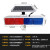 太阳能爆闪灯 红蓝警示灯 应急市政工地交通高亮灯 一体分体移动 三角支架18V太阳能520分体款阴