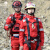 新式工作服消防服套装应急抢险救援服作训服耐磨套装套装男 红条腰带均码 5XL190200220斤