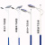 太阳能路灯户外灯6米7新农村led50w锂电池超亮大功率高杆道路灯杆定制 5米40瓦