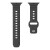 适用苹果iwatch9/8/7/6代运动硅胶腕带AppleWatch手表带Ultra高级 黑色 iwatch7/8/9【45mm】
