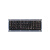 研龙HS330C5-BL黑色嵌入式工业金属不锈钢键盘带触摸鼠标防尘水 USB-WIN界面-表面IP65加固款 无 x 否 x 官方标配