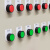 亚克力机械设备按钮标签贴启动电源开关复位停止标识牌急停暂停故障指示灯压力表报警提示贴仪器开关贴定制 紧急停止（10个装） 3x4.5cm