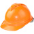德威狮500豪华型工地安全帽标国标加厚建筑工程防砸防冲击印字 ABS豪华透气一指键蓝