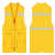 反光马甲定制护林员装修公司工地广告森林防火反光工装马甲印logo 黄色 4XL