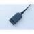 定制电刀负极板连接线高频手术电极导线冠邦利普刀中性电极回路线 6.3mm圆头