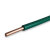 珠江电缆 ZC-BV-1mm²-450/750V 阻燃铜芯绝缘电线 黄绿色 100米/卷