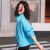 DDRSLNG防晒衣女当小外套穿小个子休闲防晒服2024夏季新款超薄外搭外套遮 天蓝色 XL【130---145】斤