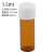 螺口样品瓶实验室用玻璃瓶带盖褐色5-099系列Maruemu 褐色1.5ml