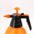 赫思迪格 喷壶 气压式洒水壶 喷雾器浇花喷壶 橙红2L JG-1775