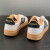 阿迪达斯（adidas）neo休闲鞋女鞋春新款低帮轻便运动鞋透气舒适板鞋 GX8165黑白橙生胶底 36.5