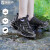 探路者（TOREAD）溯溪鞋男2023春夏新款户外舒适透气排水耐磨防滑涉水徒步鞋 黑色冰紫色女BM 36