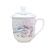 澳颜莱 老式茶杯 陶瓷 茶杯陶瓷带盖大号大容量水杯骨瓷茶具杯子老板景 冰海蓝 0ml 0只 600mL以上