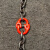 G80国标链条连接环双环蝴蝶扣起重索具配件吊钩抓钩链条吊具接头 双环扣1.12吨（6-8)