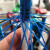 适用于蓝精灵高空作业安全绳蜘蛛人专用外墙清洗主绳耐磨滑板绳涤纶大绳 14毫米粗50米长
