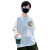 G.DUCK KIDS GO WITH DUCK童装男童T恤夏季新款中国风儿童衣服男孩夏装唐装短袖运动上衣潮 白色 120建议身高110-120年龄5-7岁
