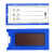 共泰 磁性标签 标示牌物料卡标牌贴磁铁分类牌标签磁吸标识牌 软磁全磁 30*60mm 蓝色 1个