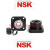 NSK丝杆支撑座WBK08-10-12-15-20-25-30-35角接触轴承固定座 WBK10L-01