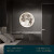 祎琳（yilin）月球壁灯现代简约过道壁画灯客厅背景装饰画卧室床 月球壁灯-直径100CM-无极