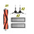 扫地机器人配件主刷边刷滤网抹布S5S50T6T7 套装B