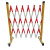 益光兴管式绝缘伸缩围栏YGX-WLJG高1.2m/1.5m玻璃钢伸缩护栏红白色施工隔离护栏 1.2m高2m长