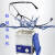 德瑞超声波清洗机80W小型眼镜首饰五金工业清洗器DR-MS07 LQ20机+网篮(+支架)